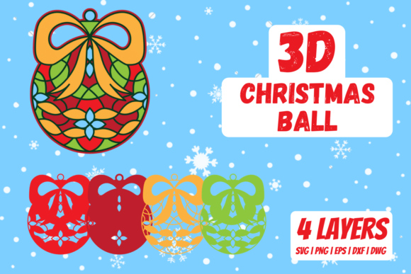 3D Christmas Ball