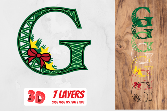 3D Christmas Letter G: Creative Ideas & Uses
