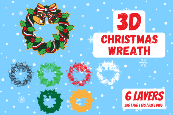 3D Christmas Wreath: A Strategic Tool for Intentional Visual Communication