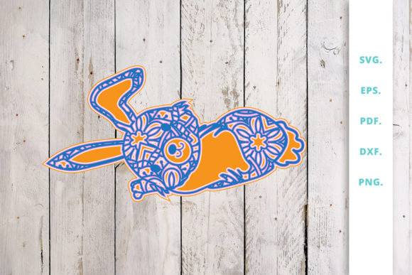 3D Multi Layer Bunny out of Mandala 5: A Practical Tool for Structured Creativity and Workflow Integration