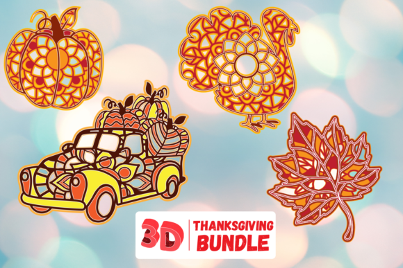 3D Thanksgiving Bundle