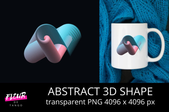 Abstract 3D Shape Clipart Vol. 32: A Creative Powerhouse for Designers, Educators, and Innovators