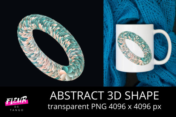 Abstract 3D Shape V.22