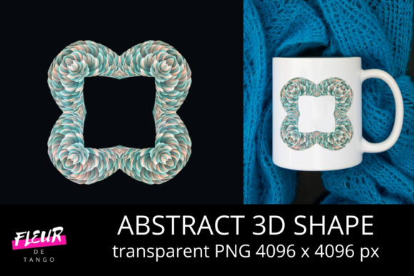 Abstract 3D Shape V.24