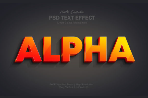 Alpha 3D Text Effect: When Depth Meets Clarity in Digital Communication