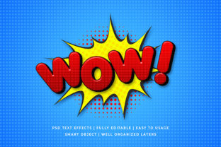 Comic Speech 3D Text Effect Mockup: Where Playful Typography Meets Real-World Design Needs