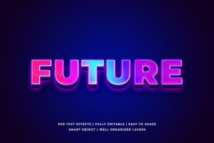 Future Color 3D Text Effect Mockup: Real Tools for Real Projects