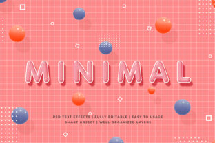Minimal 3D Text Effect Mockup: When Simplicity Meets Dimension