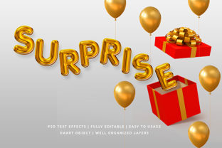 Surprise Balloons 3D Text Effect Mockup: Elevating Visual Storytelling with Playful Depth