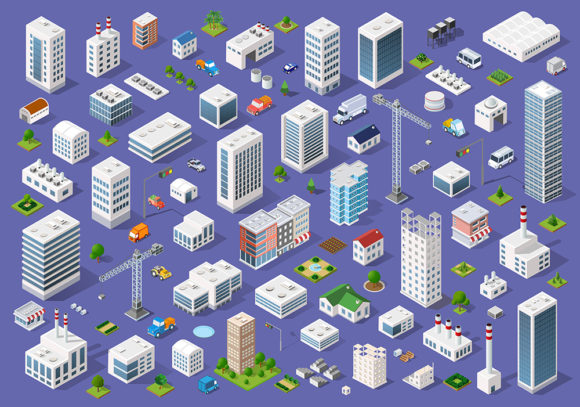 Urban 3D Buildings: Transforming Digital Design, Planning, and Creative Expression