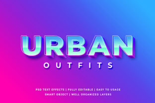 Urban - Bold Detailed 3D Text Effect: Designing with Dimension in Digital Spaces