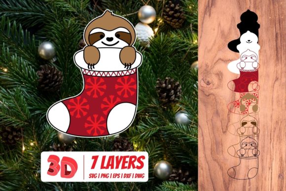 Why the 3D Christmas Sloth Is Stealing Hearts—and Holiday Displays—This Season
